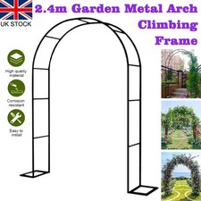 2.4M Outdoor Garden Metal Arch