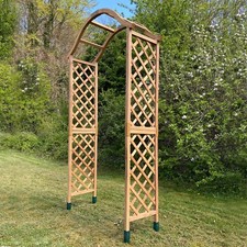 Wooden Garden Arch (Tan) with