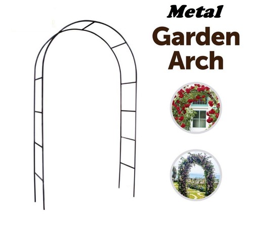 Metal garden arch heavy - 2.4m,
