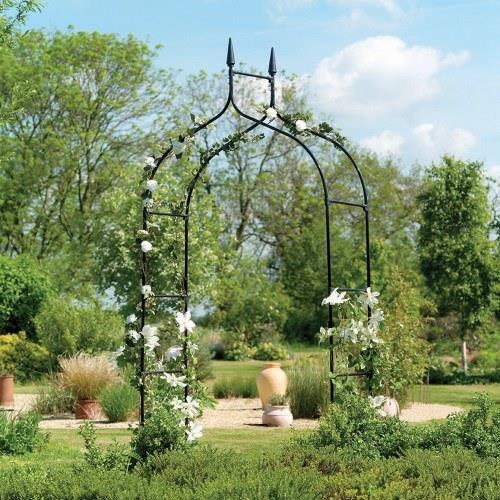Metal garden arch rose - metal,